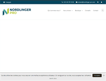 Tablet Screenshot of nordlinger-pro.com